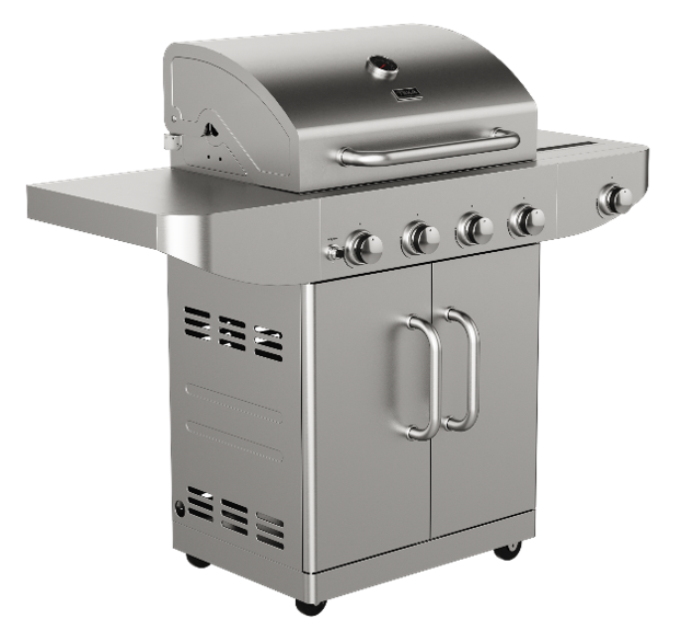 TEKA 111570003 BARBACOA INOX 4+1 CREMADORS